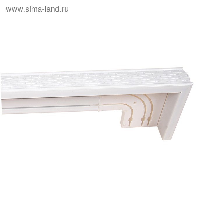 Карниз трёхрядный Магеллан (шторы и фурнитура) «№1-2», ширина 280 см, цвет белое дерево
Карниз трёхрядный Магеллан (шторы и фурнитура) «№1-2», ширина 280 см, цвет белое дерево