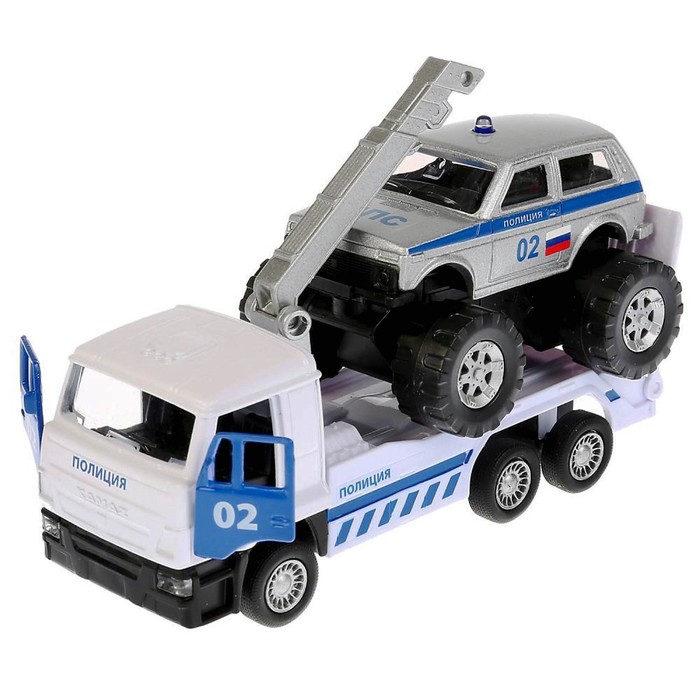 Машина металлическая «Камаз Эвакуатор и Лада» 12 см, 7,5 см
Машина металлическая «Камаз Эвакуатор и Лада» 12 см, 7,5 см