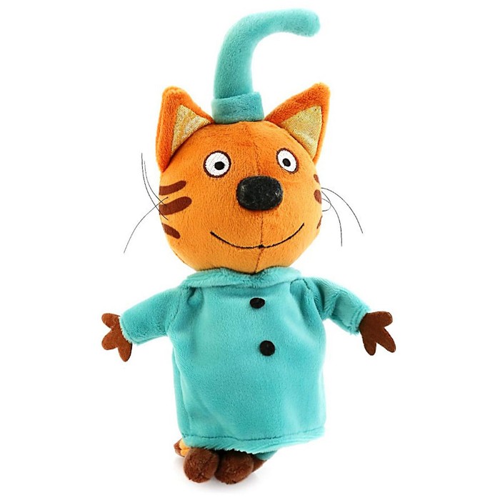 Мягкая игрушка «Три кота. Компот» 16 см, звуковые функции 
Мягкая игрушка «Три кота. Компот» 16 см, звуковые функции