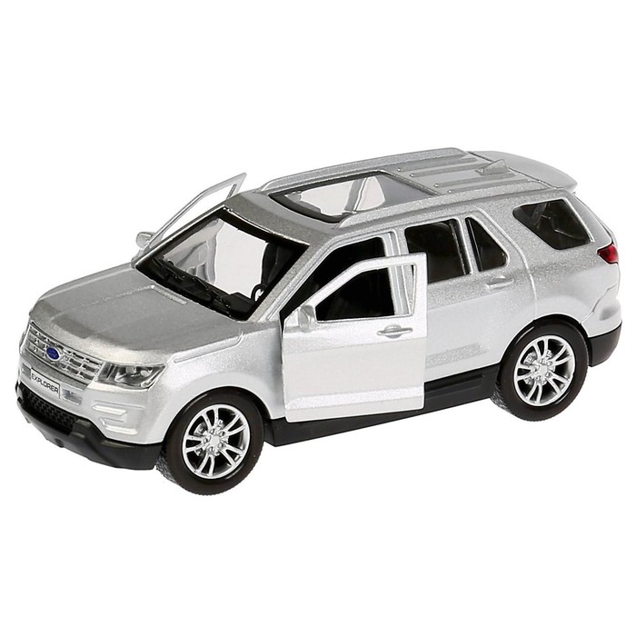 Машина металлическая Ford Explorer, 12 см, открывающиеся двери, инерционная, цвет серебристый
Машина металлическая Ford Explorer, 12 см, открывающиеся двери, инерционная, цвет серебристый