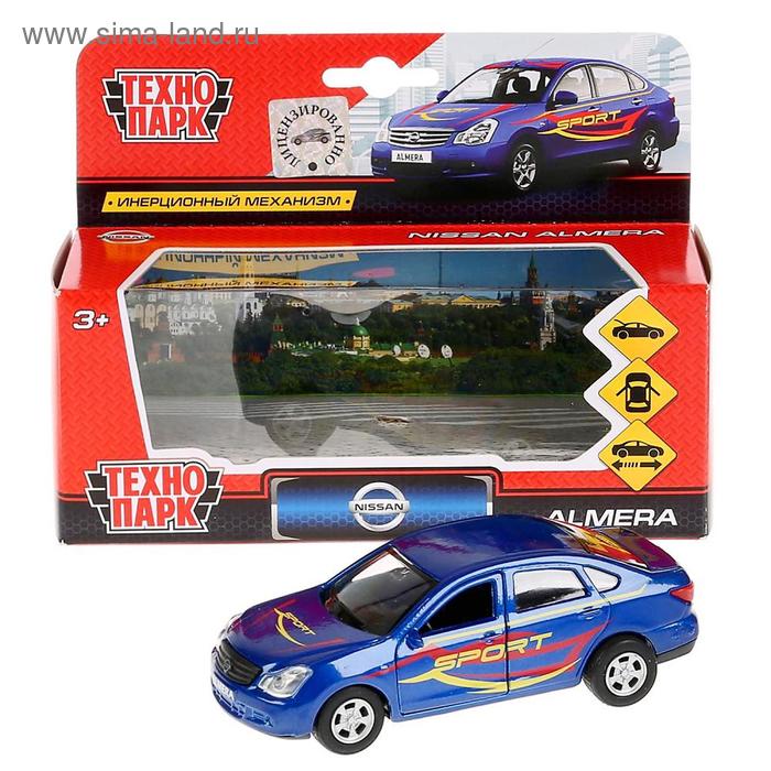 Машина металлическая «Nissan Almera. Спорт», 12см,открывающиеся двери и багажник, инерционная 
Машина металлическая «Nissan Almera. Спорт», 12см,открывающиеся двери и багажник, инерционная