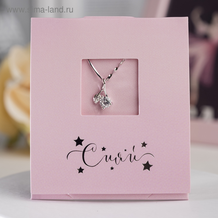 Кулон на цепочке "Вишенки" белая ночь, цвет белый в серебре , длина 45см
Кулон на цепочке "Вишенки" белая ночь, цвет белый в серебре , длина 45см