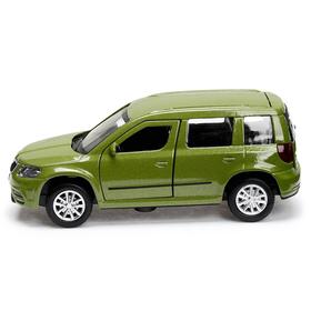 Машина металлическая SKODA YETI, 12 см, открывающиеся двери, инерционная, цвет зелёный
Машина металлическая SKODA YETI, 12 см, открывающиеся двери, инерционная, цвет зелёный