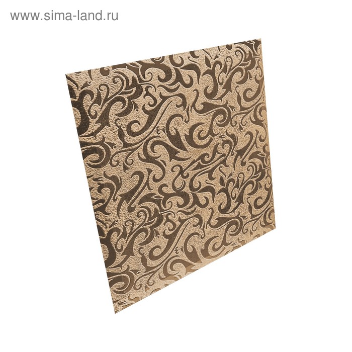 Плитка квадратная зеркальная серебряная «Алладин-4»
Плитка квадратная зеркальная серебряная «Алладин-4»