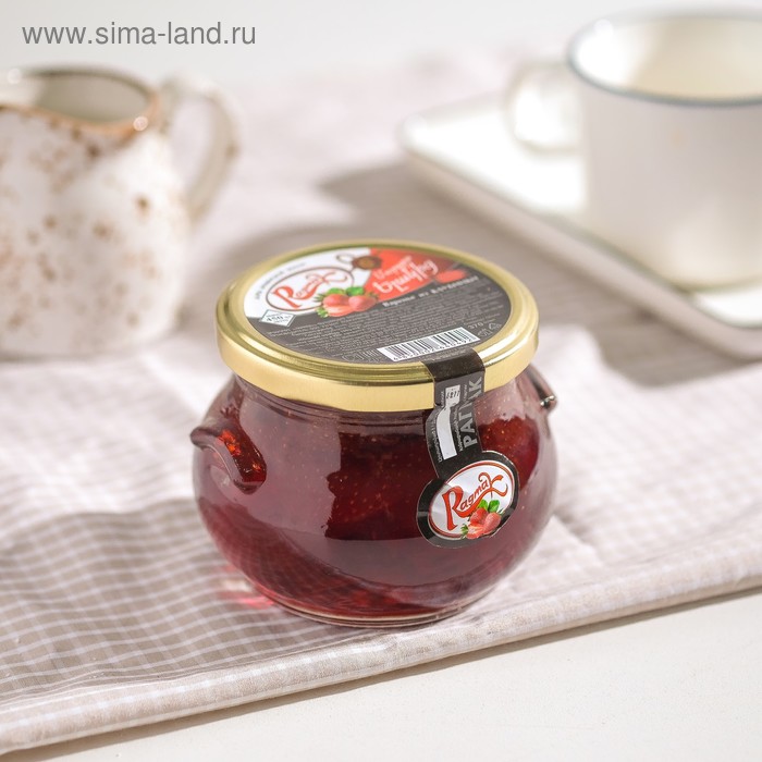 Варенье из клубники ТМ Ragmak, 450 мл
Варенье из клубники ТМ Ragmak, 450 мл