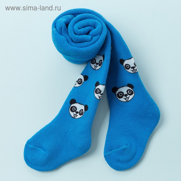 Колготки детские махровые «Панда», цвет бирюзовый, рост 80-86
Колготки детские махровые «Панда», цвет бирюзовый, рост 80-86