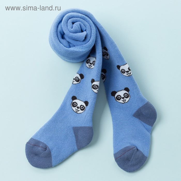 Колготки детские махровые «Панда», цвет голубой, рост 80-86
Колготки детские махровые «Панда», цвет голубой, рост 80-86