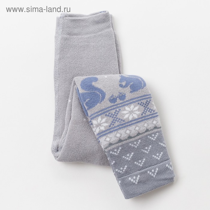 Легинсы детские махровые, цвет светло-серый, рост 74-80 
Легинсы детские махровые, цвет светло-серый, рост 74-80