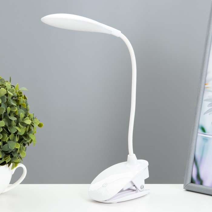 Лампа настольная сенсор на прищепке "Нуова" 3 режима LED 9Вт USB белый 12,5х7х45,5см RISALUX 44250
Лампа настольная сенсор на прищепке "Нуова" 3 режима LED 9Вт USB белый 12,5х7х45,5см RISALUX 44250