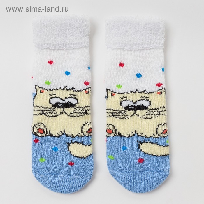 Носки детские махровые С725(С)-2083 "Кот" цвет голубой, р-р 11-12
Носки детские махровые С725(С)-2083 "Кот" цвет голубой, р-р 11-12