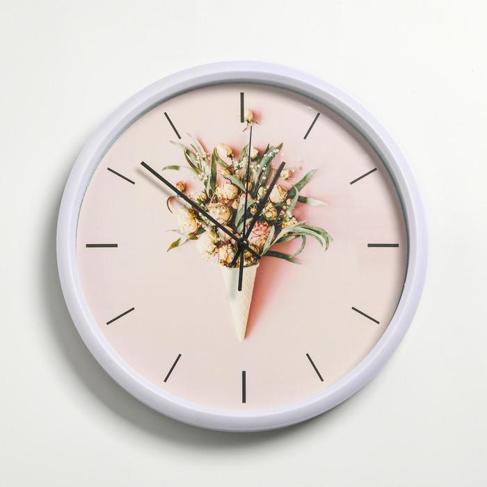 Часы настенные, серия: Интерьер, "Карраль", дискретный ход, d=30 см
Часы настенные, серия: Интерьер, "Карраль", дискретный ход, d=30 см