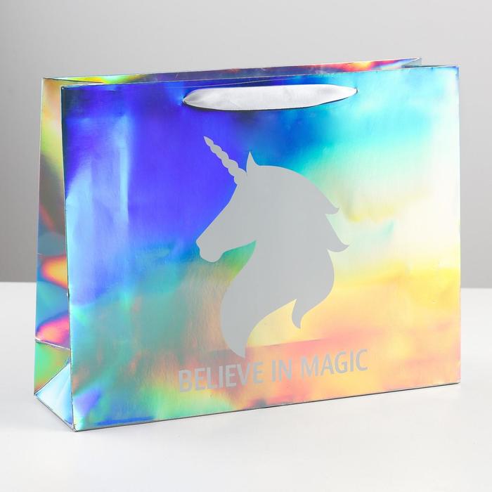 Пакет голография горизонтальный «Единорог», 40 × 31 × 11.5 см
Пакет голография горизонтальный «Единорог», 40 × 31 × 11.5 см