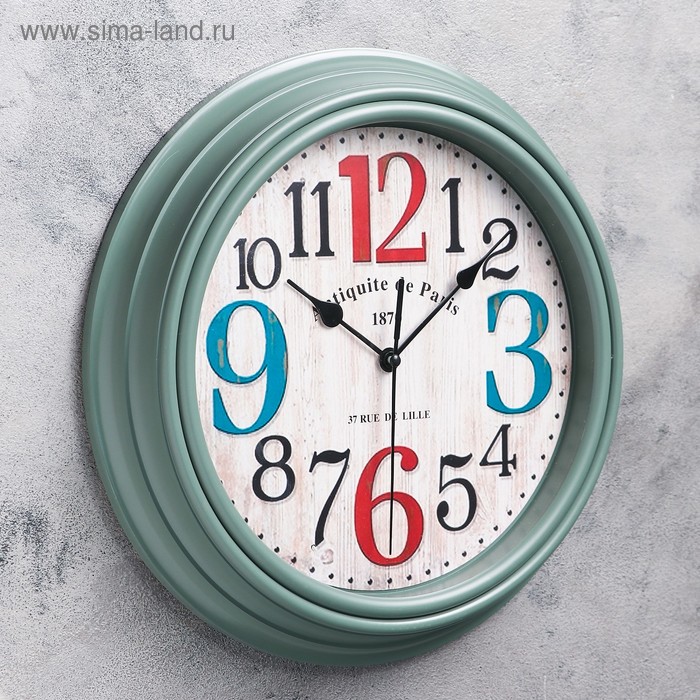 фото Часы настенные, серия: интерьер, "мариара", d-30 см