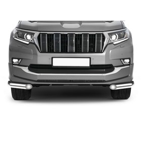 Защита переднего бампера d76 уголки, RIVAL, Toyota LC150 Prado Style 2019-н.в., с крепежом, R.5723.003
Защита переднего бампера d76 уголки, RIVAL, Toyota LC150 Prado Style 2019-н.в., с крепежом, R.5723.003