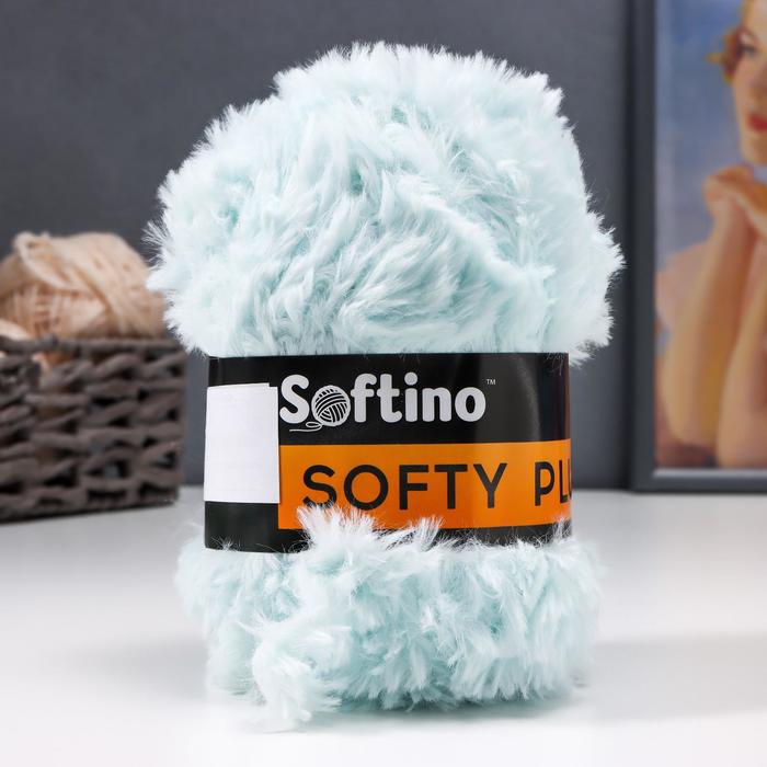 Пряжа фантазийная 100% микрофибра "Softy plush" 100 гр 65 м светлый циан
Пряжа фантазийная 100% микрофибра "Softy plush" 100 гр 65 м светлый циан