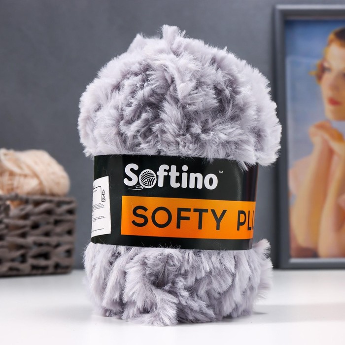 Пряжа фантазийная 100% микрофибра "Softy plush" 100 гр 65 м французский серый
Пряжа фантазийная 100% микрофибра "Softy plush" 100 гр 65 м французский серый