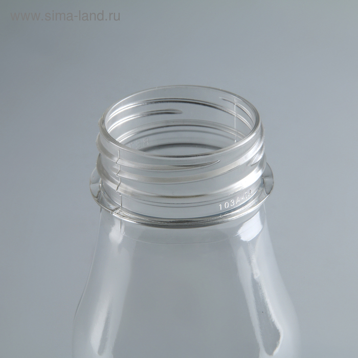 фото Бутылка одноразовая молочная «универсал», 300 мл, с широким горлышком 0,38 см, цвет прозрачный не забыли!