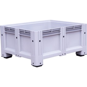 Big Box 1200x1000x580 мм сплошной на ножках серый 
Big Box 1200x1000x580 мм сплошной на ножках серый
