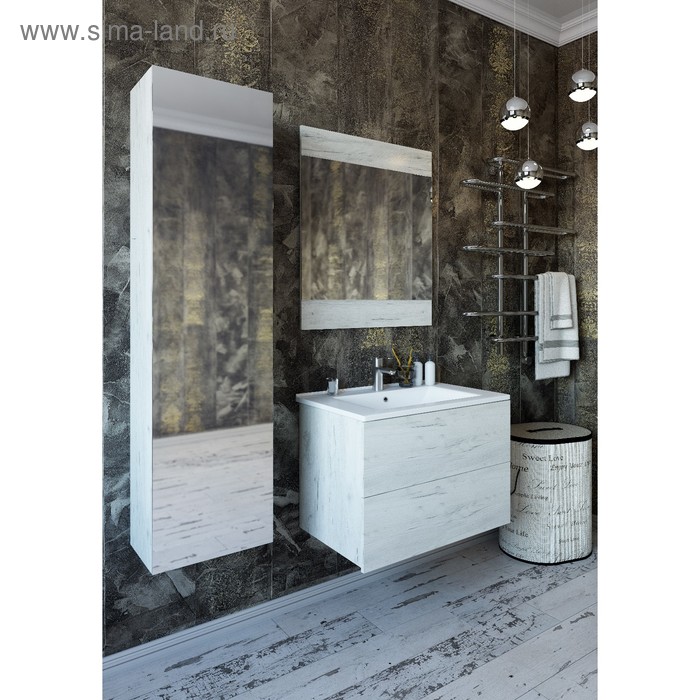 Тумба Чикаго 75 (Дкб) с раковиной Элина 75
Тумба Чикаго 75 (Дкб) с раковиной Элина 75