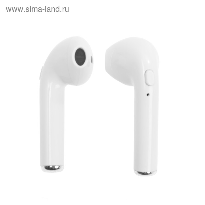 Наушники беспроводные I7, TWS, Bluetooth 5.0, белые
Наушники беспроводные I7, TWS, Bluetooth 5.0, белые