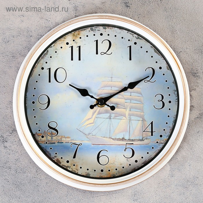 Часы настенные, серия: Классика, "Парусник", плавный ход, d=21 см, 25 х 25 см
Часы настенные, серия: Классика, "Парусник", плавный ход, d=21 см, 25 х 25 см