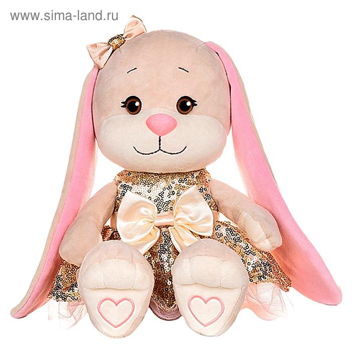 Мягкая игрушка «Зайка Lin» в золотом плате с пайетками, 20 см
Мягкая игрушка «Зайка Lin» в золотом плате с пайетками, 20 см