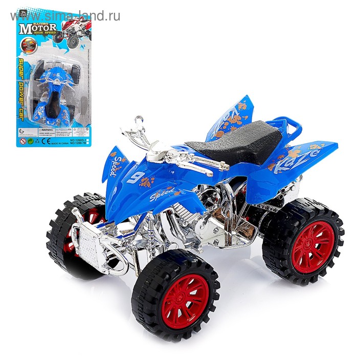 Квадроцикл инерционный «Гризли», МИКС
Квадроцикл инерционный «Гризли», МИКС