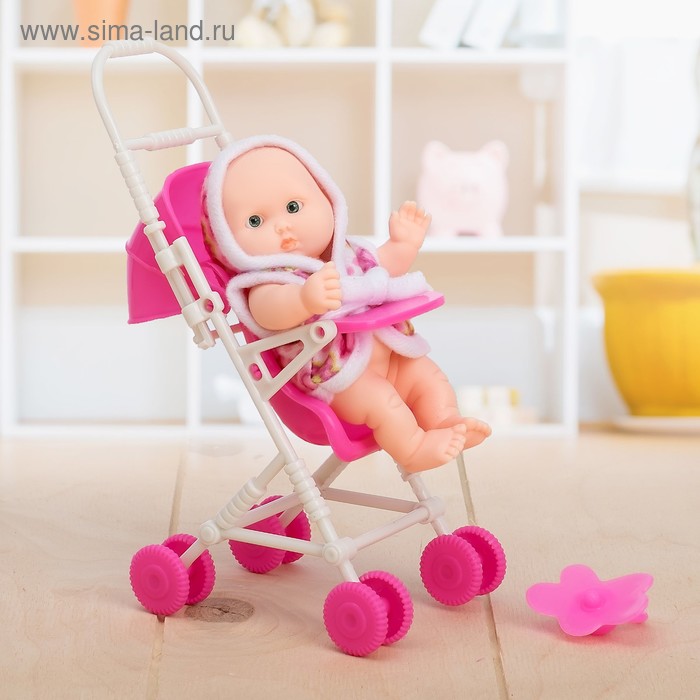 Пупс «Малыш в коляске», МИКС
Пупс «Малыш в коляске», МИКС