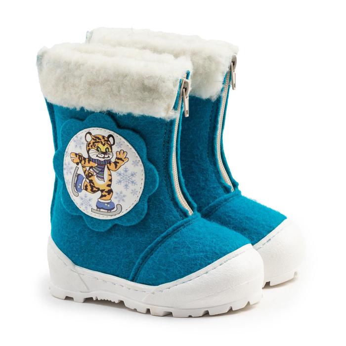 Валенки детские, цвет голубой, размер 27
Валенки детские, цвет голубой, размер 27