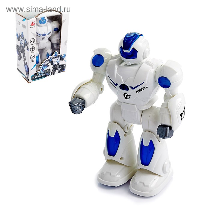 Робот «Миротворец», световые и звуковые эффекты, работает от батареек, цвета МИКС
Робот «Миротворец», световые и звуковые эффекты, работает от батареек, цвета МИКС