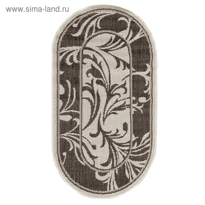 Ковер «Циновка», форма овал, размер 100х200 см
Ковер «Циновка», форма овал, размер 100х200 см