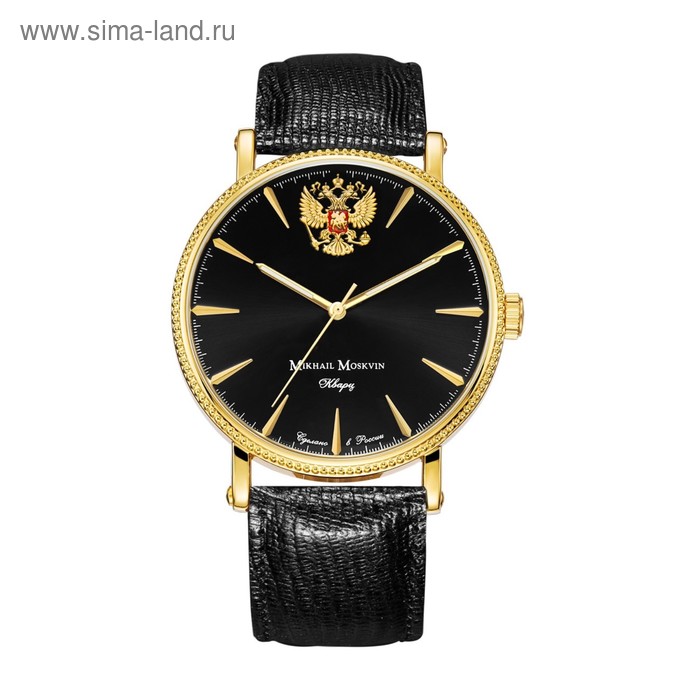фото Часы наручные мужские "михаил москвин", кварцевые, модель 1128a2l4