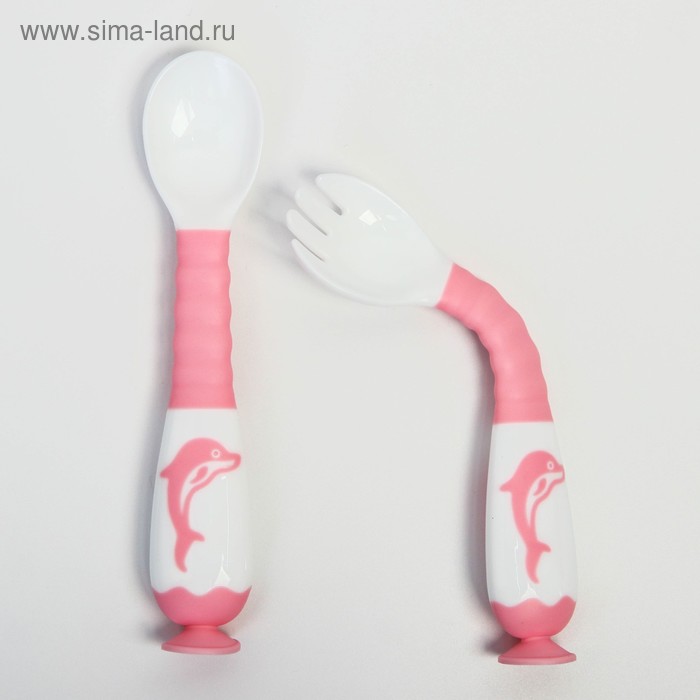 Набор столовых приборов в контейнере «Дельфин», 2 шт., цвет МИКС
Набор столовых приборов в контейнере «Дельфин», 2 шт., цвет МИКС