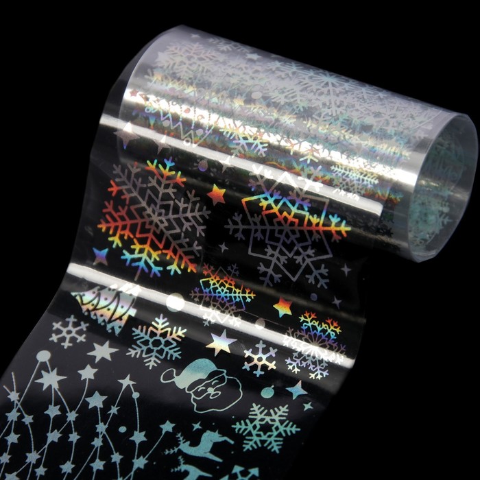 Переводная фольга для декора «Новогоднее ассорти», 4 × 50 см, цвет голографичный серебристый
Переводная фольга для декора «Новогоднее ассорти», 4 × 50 см, цвет голографичный серебристый