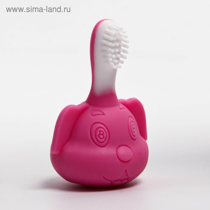 Детская зубная щетка, прорезыватель - массажер «Дружок», силиконовая, цвет МИКС
Детская зубная щетка, прорезыватель - массажер «Дружок», силиконовая, цвет МИКС