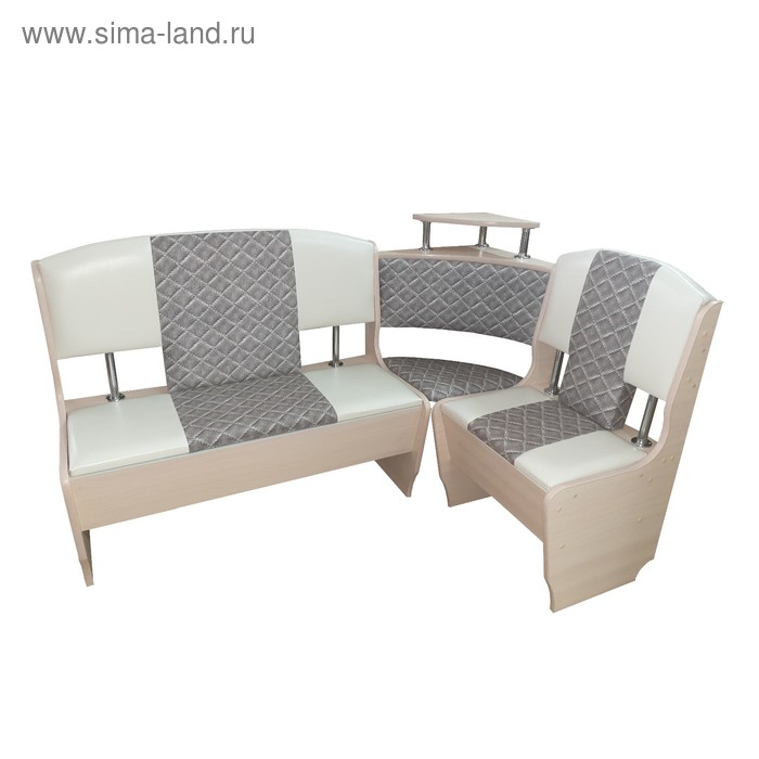 Кухонный уголок София стандарт 1500х1000х880 Румба-Эко/Дуб млечный
Кухонный уголок София стандарт 1500х1000х880 Румба-Эко/Дуб млечный