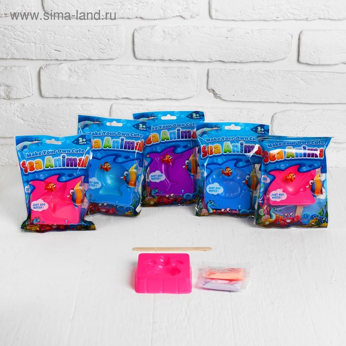 Набор для творчества - создай фигурку «Морское животное», МИКС
Набор для творчества - создай фигурку «Морское животное», МИКС