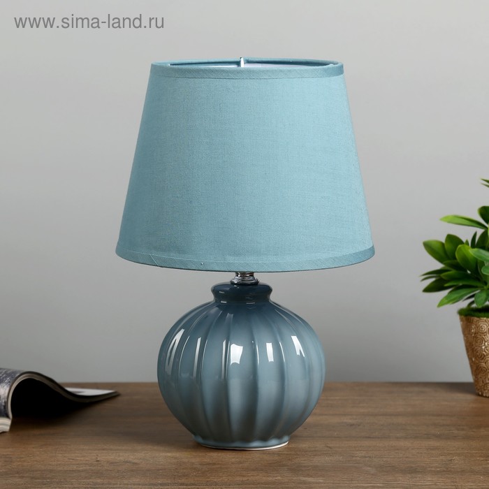 Лампа настольная "Сандра" Е14 1х40Вт синий 20х20х29,5 см
Лампа настольная "Сандра" Е14 1х40Вт синий 20х20х29,5 см