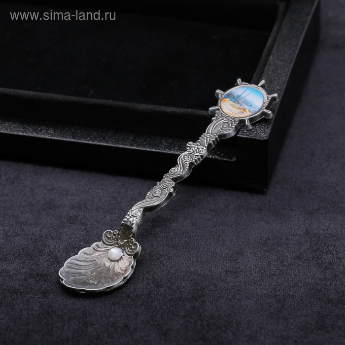 фото Ложка в морской форме «владивосток. зoлотой мост»