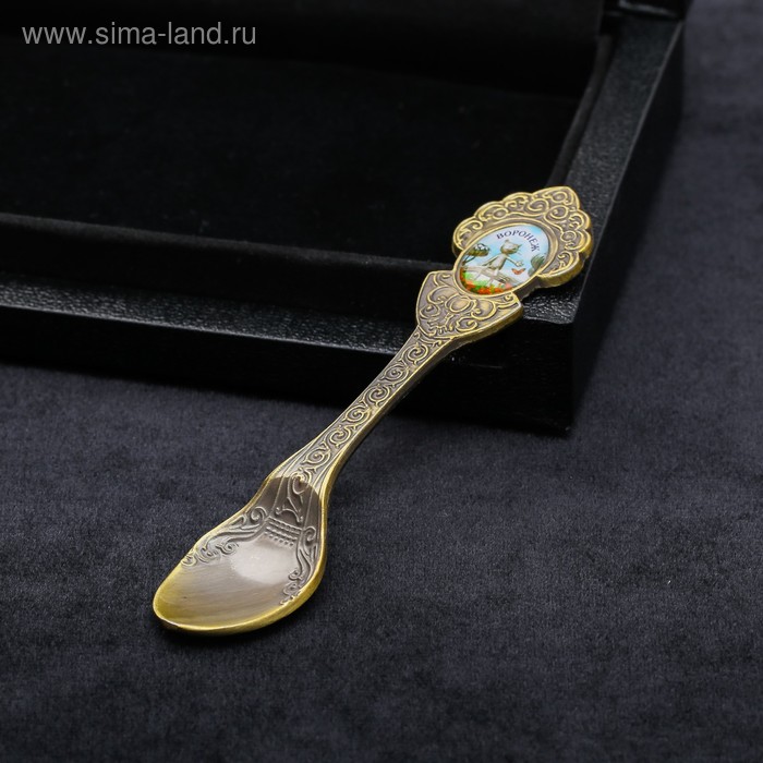 Ложка в форме кокошника «Воронеж. Котёнок с ул. Лизюкова»
Ложка в форме кокошника «Воронеж. Котёнок с ул. Лизюкова»