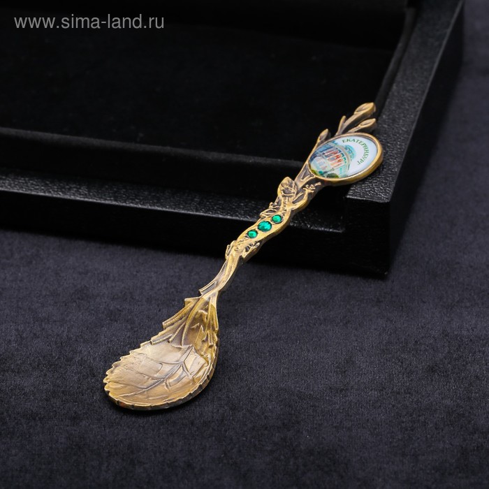 Ложка в уральской форме «Екатеринбург. Дом Севастьянова»
Ложка в уральской форме «Екатеринбург. Дом Севастьянова»