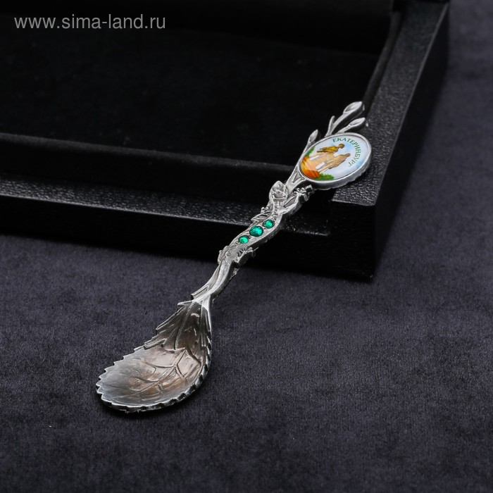 Ложка в уральской форме «Екатеринбург. Татищев и де Геннин»
Ложка в уральской форме «Екатеринбург. Татищев и де Геннин»
