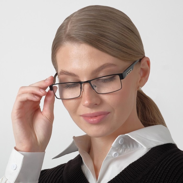 Очки корригирующие 336, цвет чёрный, -2
Очки корригирующие 336, цвет чёрный, -2