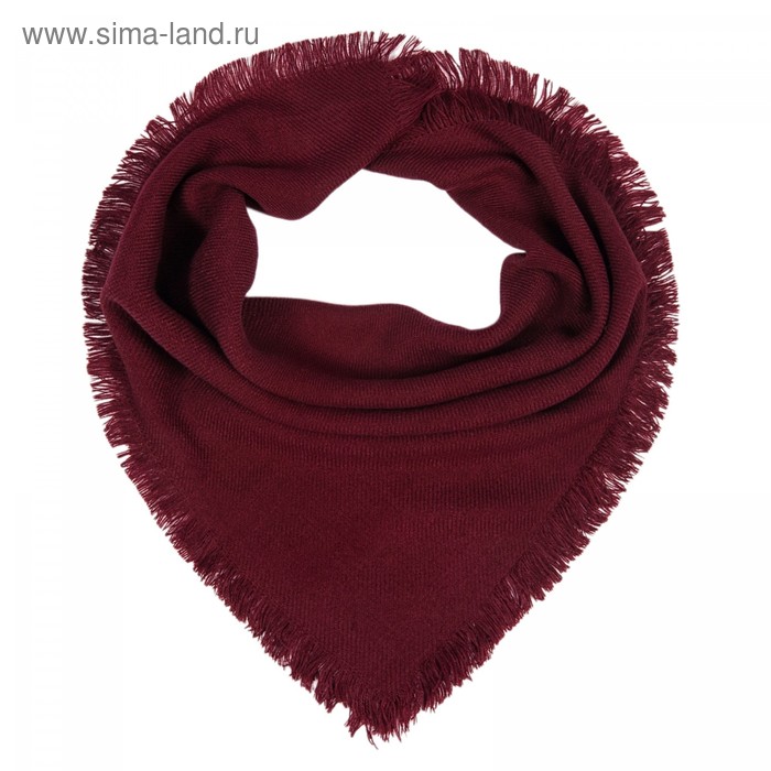 Платок женский шерстяной, цвет бордовый, размер 75х75 см
Платок женский шерстяной, цвет бордовый, размер 75х75 см
