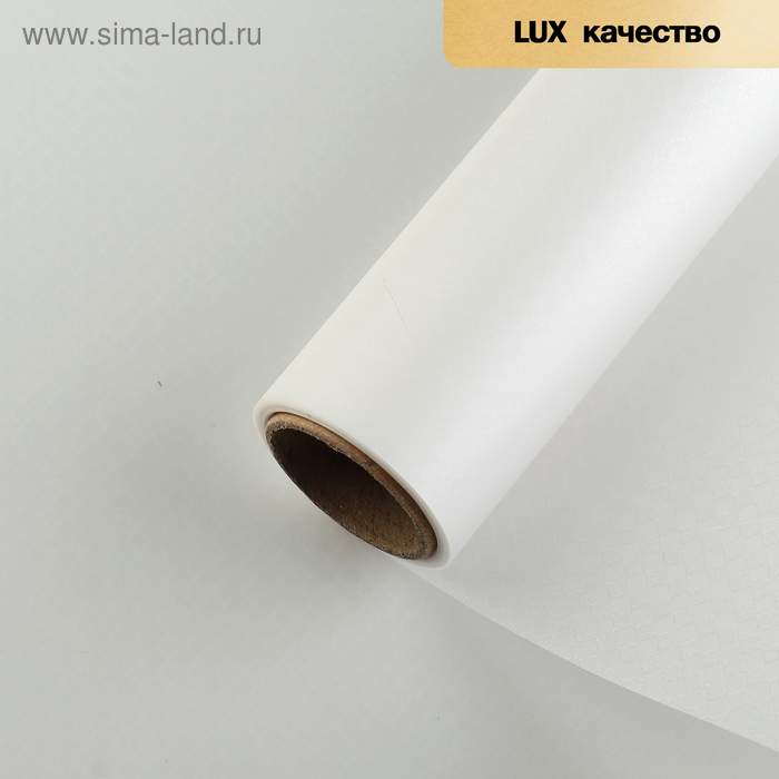 Пленка для цветов "Бриллиант", белый, 58 см х 5 м
Пленка для цветов "Бриллиант", белый, 58 см х 5 м