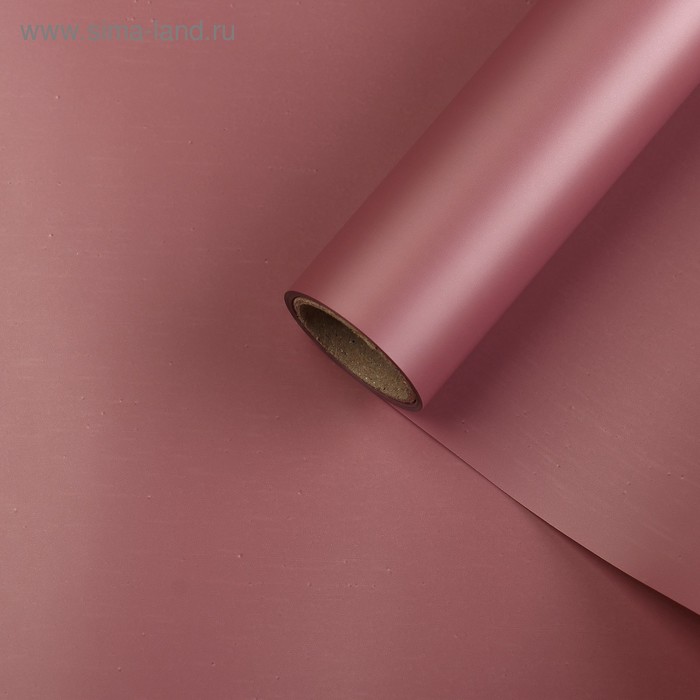 Пленка для цветов "Перламутр", бургундский, 58 см х 5 м 
Пленка для цветов "Перламутр", бургундский, 58 см х 5 м