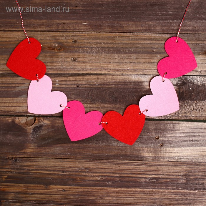 Набор для творчества — гирлянда своими руками «Сердечки», пластиковая игла
Набор для творчества — гирлянда своими руками «Сердечки», пластиковая игла