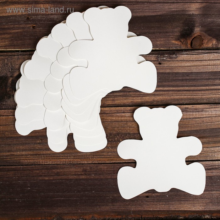 Набор картонных фигур «Мишка», 10 шт., размер 1 шт: 14×15,5 см
Набор картонных фигур «Мишка», 10 шт., размер 1 шт: 14×15,5 см