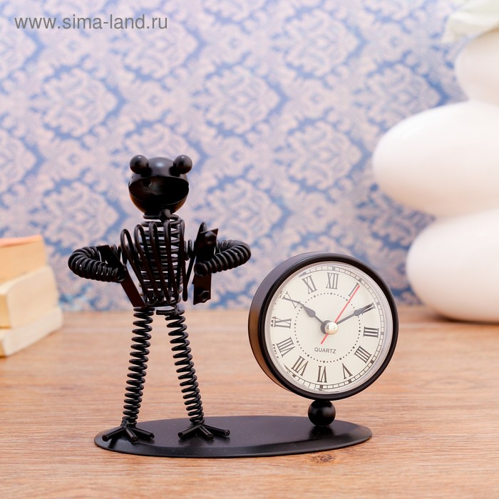 Часы настольные "Гарольд", d=5.5 см,1 ААА, 24 х 10 см, микс
Часы настольные "Гарольд", d=5.5 см,1 ААА, 24 х 10 см, микс