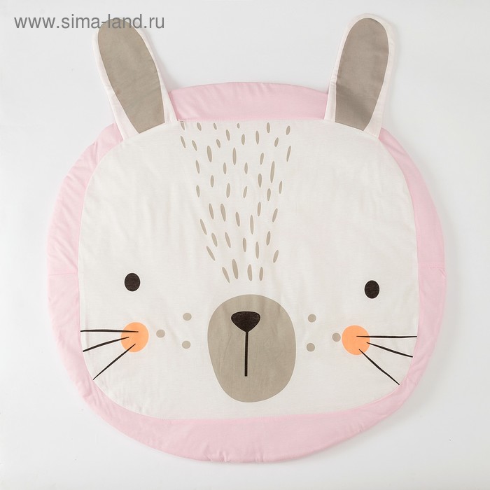 Ковёр детский игровой Крошка Я «Зайка», цвет розовый, d 90 см, 100% хлопок
Ковёр детский игровой Крошка Я «Зайка», цвет розовый, d 90 см, 100% хлопок